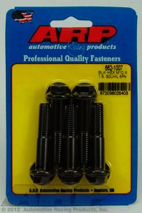 ARP M10 x 1.50 x 50 hex black oxide bolts