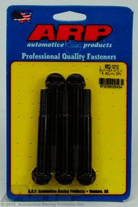 ARP M10 x 1.50 x 80 hex black oxide bolts