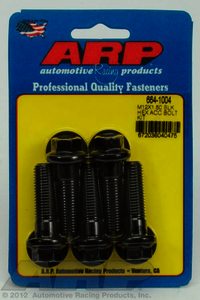 ARP M12 x 1.50 x 40 hex black oxide bolts