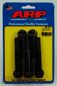 ARP M12 x 1.50 x 80 hex black oxide bolts