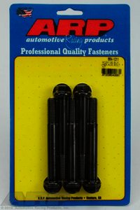 ARP M12 x 1.50 x 100 hex black oxide bolts