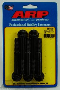 ARP M12 x 1.75 x 80 hex black oxide bolts