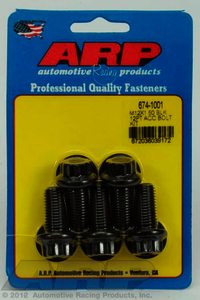 ARP M12 x 1.50 x 25 12pt black oxide bolts