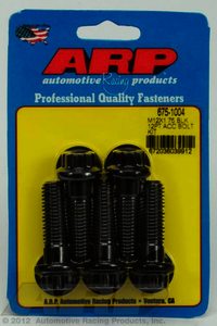 ARP M12 x 1.75 x 40 12pt black oxide bolts