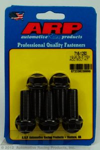 ARP 1/2-20 x 1.250 hex black oxide bolts