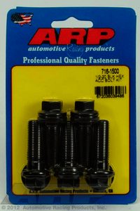 ARP 1/2-20 x 1.500 hex black oxide bolts