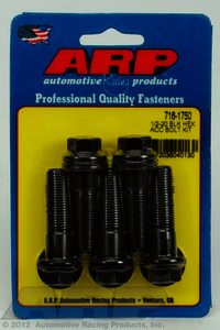 ARP 1/2-20 x 1.750 hex black oxide bolts