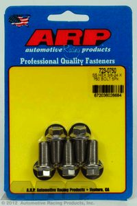 ARP 3/8-24 x .750 hex SS bolts