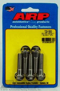 ARP 3/8-24 x 1.500 hex SS bolts