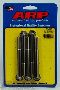 ARP 3/8-24 x 3.500 hex SS bolts