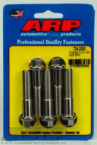 ARP 7/16-20 x 2.000 hex SS bolts