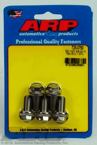 ARP 3/8-24 x .750 hex 7/16 wrenching SS bolts