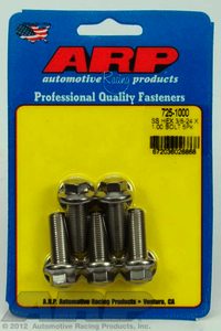 ARP 3/8-24 x 1.000 hex 7/16 wrenching SS bolts