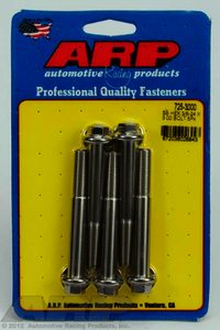 ARP 3/8-24 x 3.000 hex 7/16 wrenching SS bolts