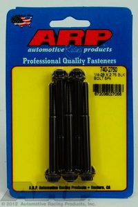 ARP 1/4-28 x 2.750 12pt black oxide bolts