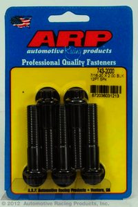 ARP 7/16-20 x 2.000 12pt black oxide bolts