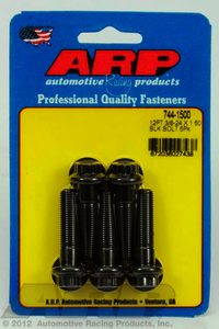 ARP 3/8-24 x 1.500 12pt 7/16 wrenching black oxide bolts