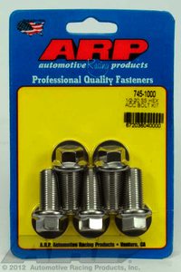 ARP 1/2-20 x 1.000 hex SS bolts