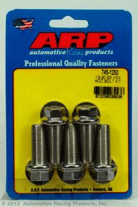 ARP 1/2-20 x 1.250 hex SS bolts