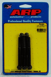 ARP 1/4-28 x 3.000 hex black oxide bolts