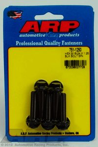 ARP 5/16-24 x 1.250 hex black oxide bolts