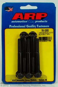 ARP 5/16-24 x 2.500 hex black oxide bolts