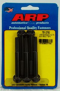 ARP 5/16-24 x 2.750 hex black oxide bolts