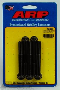 ARP 3/8-24 x 3.000 hex black oxide bolts