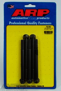 ARP 3/8-24 x 4.500 hex black oxide bolts