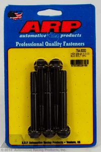 ARP 3/8-24 x 3.000 hex 7/16 wrenching black oxide bolts