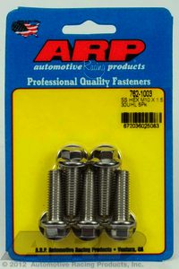 ARP M10 x 1.50 x 30 hex SS bolts