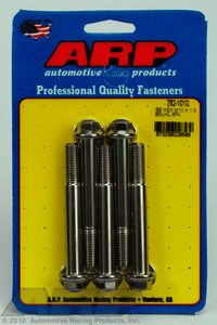 ARP M10 x 1.50 x 80 hex SS bolts