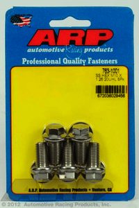 ARP M10 x 1.25 x 20 hex SS bolts