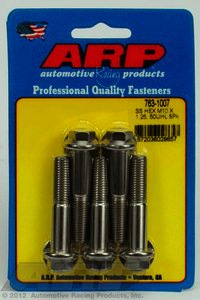 ARP M10 x 1.25 x 50 hex SS bolts