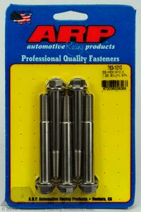 ARP M10 x 1.25 x 80 hex SS bolts