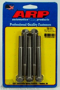 ARP M10 x 1.25 x 90 hex SS bolts