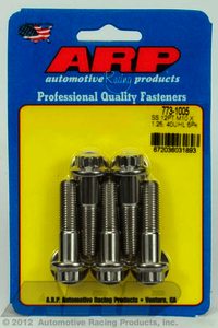 ARP M10 x 1.25 x 40 12pt SS bolts