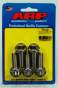 ARP M12 x 1.50 x 30 12pt SS bolts