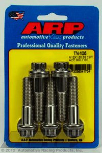 ARP M12 x 1.50 x 50 12pt SS bolts