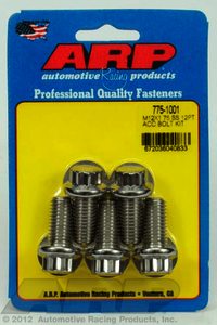 ARP M12 x 1.75 x 25 12pt SS bolts