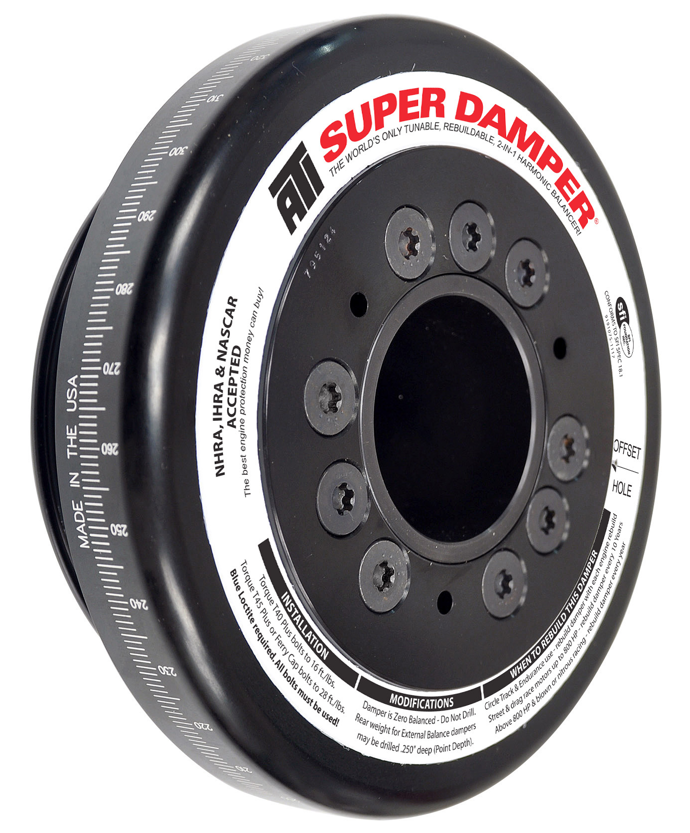 ATI Super Damper - Crank pulley VR38-DETT (GT-R)