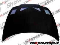 Carbontrenz carbon fiber hood TRD style - JZA80