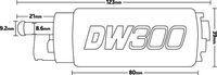 DeatschWerks DW300 brandstofpomp