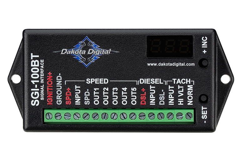 Dakota Digital universal speedometer and tachometer interface - Klik om te sluiten