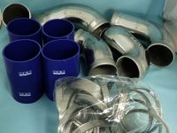 HKS I/C Piping Kit (Half) GTR33/34 (Polished pipes)