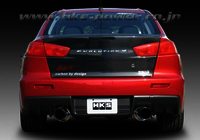 HKS SS Hi-Power 409 Muffler Evo X