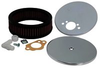 K&N Custom Racing Assembly - SDR 6 DIA SU 1-1/4 W/VENT