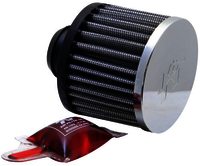 K&N Vent Filter - C.V. 3"OD 2-1/2"H PUSH IN-GM'S