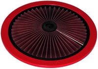 K&N X-Stream Top Filter - X-STREAM TOP 14"OD / RED