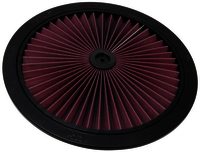 K&N X-Stream Top Filter - X-STREAM TOP 16" OD / BLACK